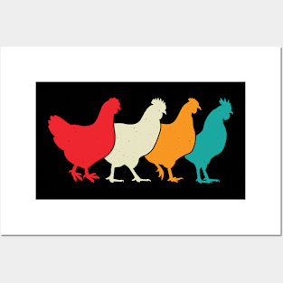 Vintage Chicken Posters and Art